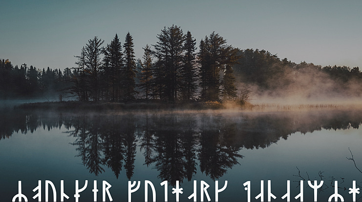Younger Futhark Danaamyhr Font