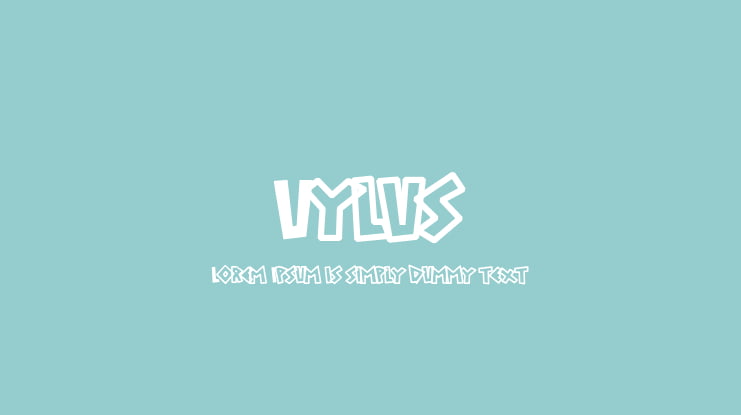 Uylus Font