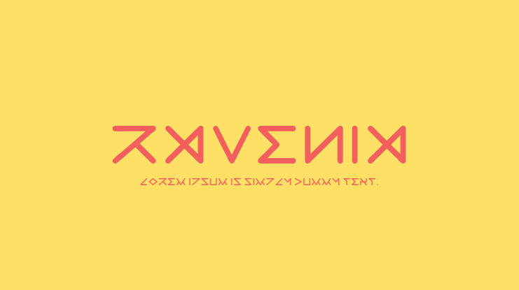 Ravenia Font