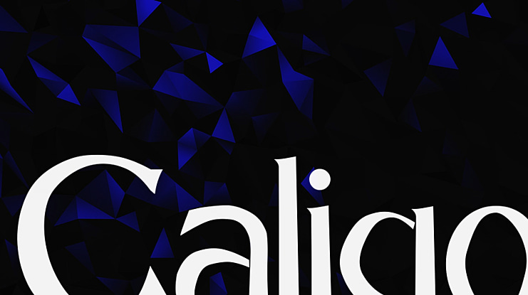 Caligo Font