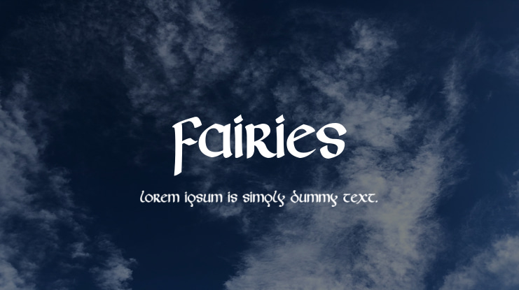 Fairies Font