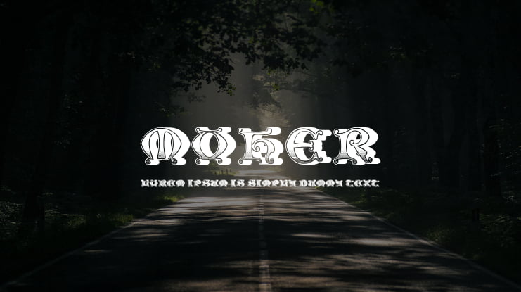 Moher Font