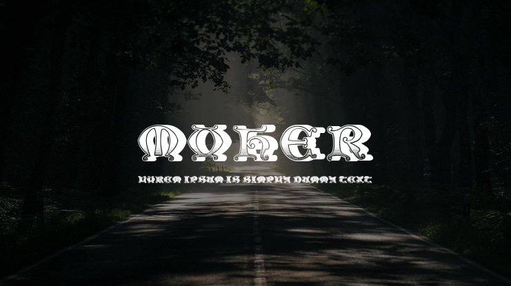 Moher Font