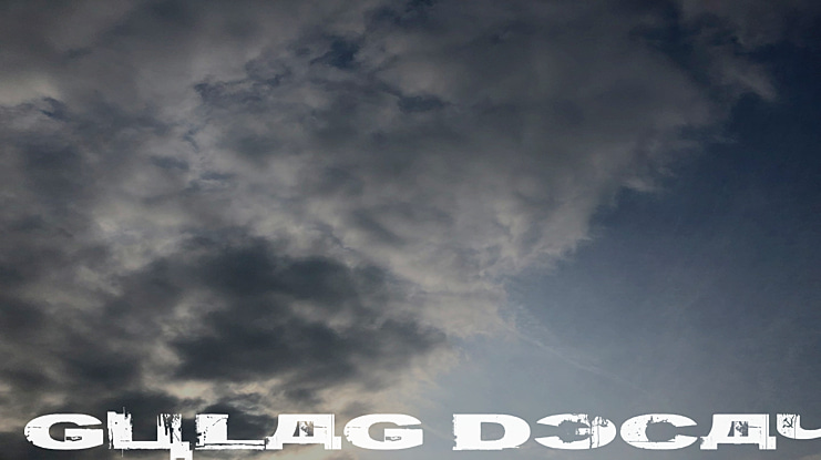 Gulag Decay Font
