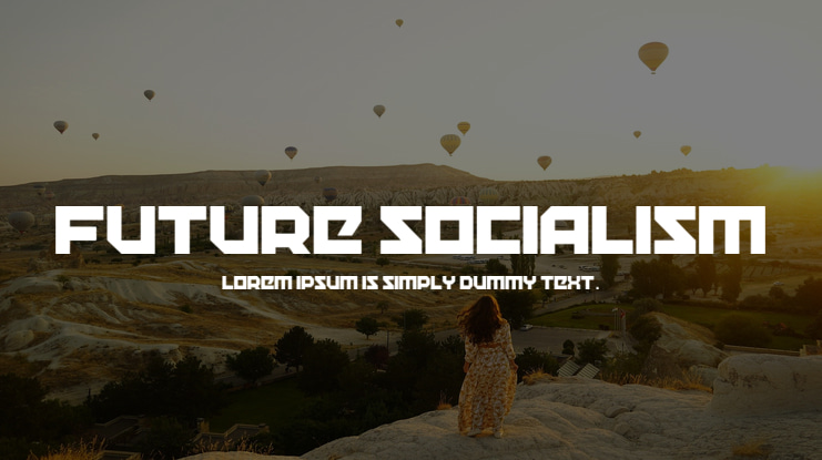 Future Socialism Font