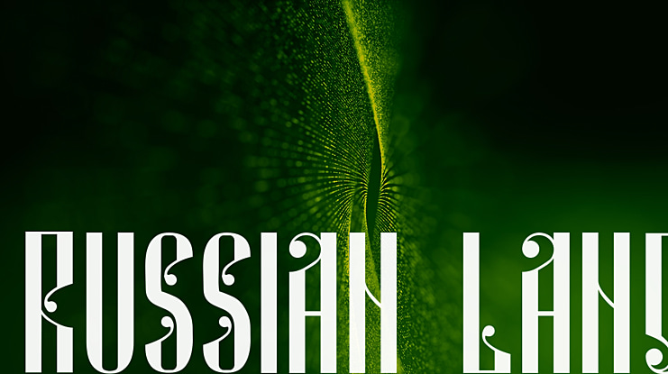 Russian Land Font Family