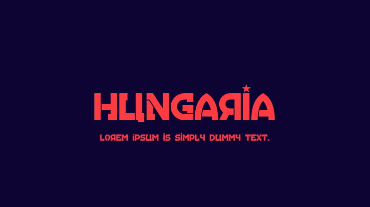 Hungaria Font Family