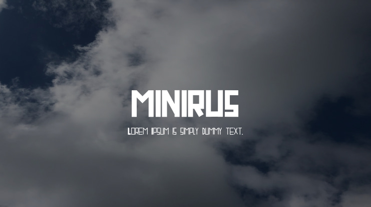 MINIRUS Font