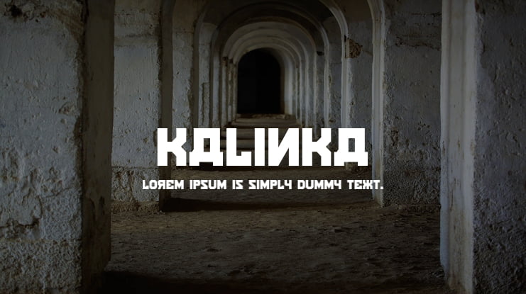 Kalinka Font Family