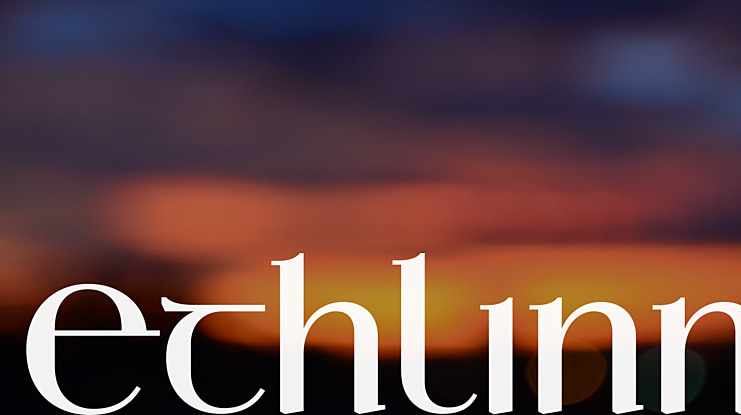 Ethlinn Font