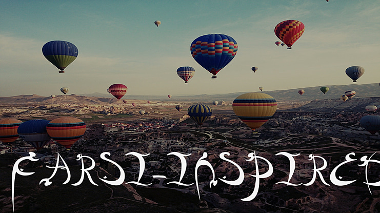 FARSI-INSPIRED Font