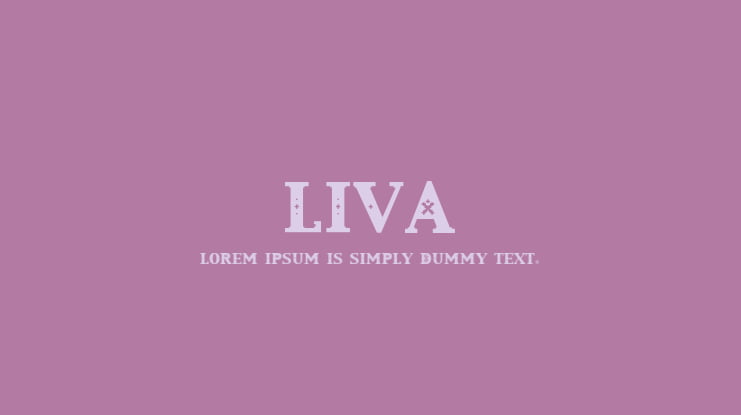 Liva Font