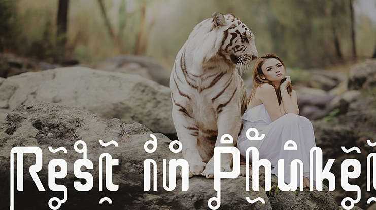 Rest in Phuket Font