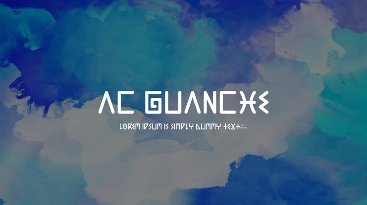 AC Guanche Font