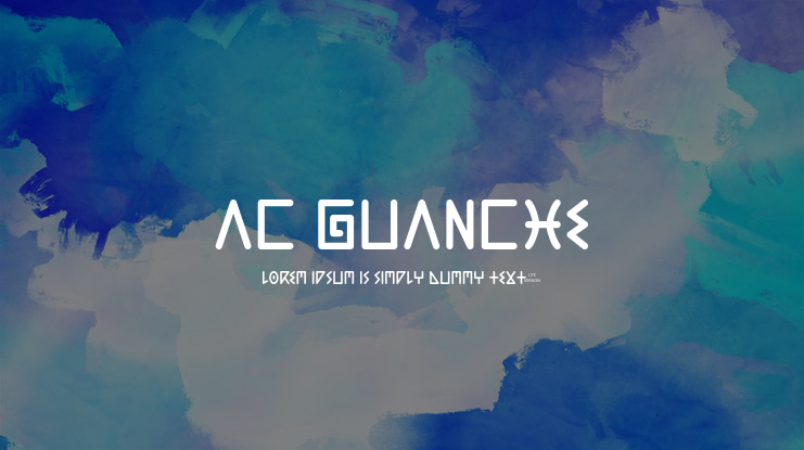 AC Guanche Font