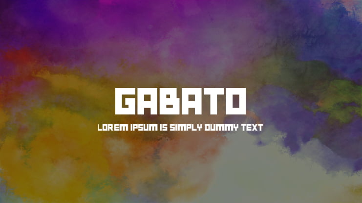 Gabato Font