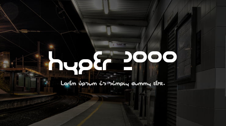 Hyper 2000 Font