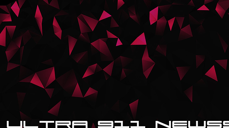 Ultra 911 NewsSector Font