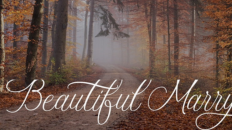 Beautiful Marry Font
