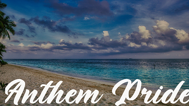 Anthem Pride Font