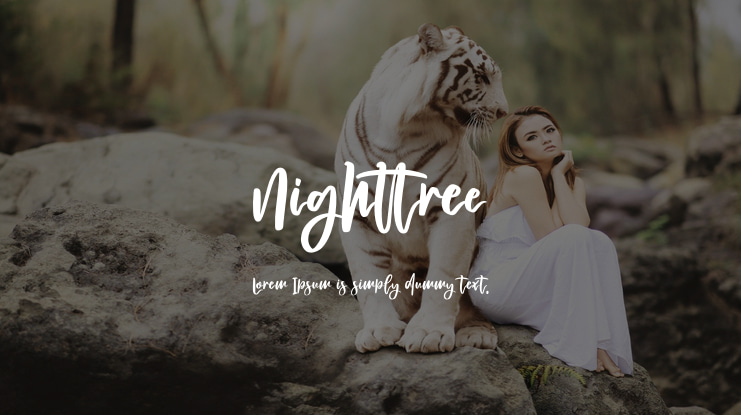 Nighttree Font