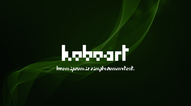 Hoboart Font