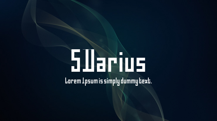 5Darius Font