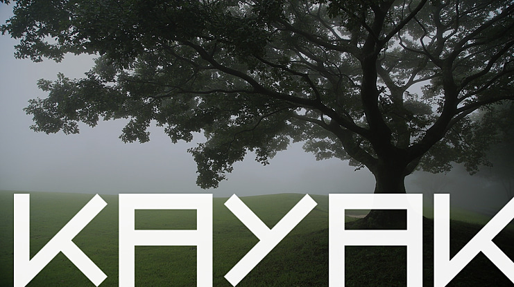 Kayak Font
