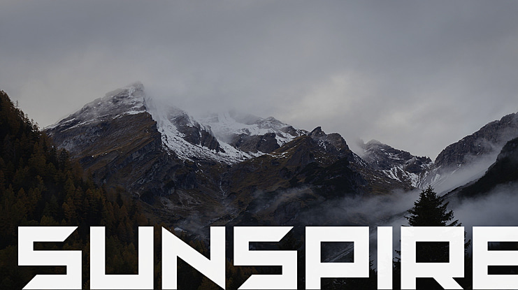 sunspire Font Family