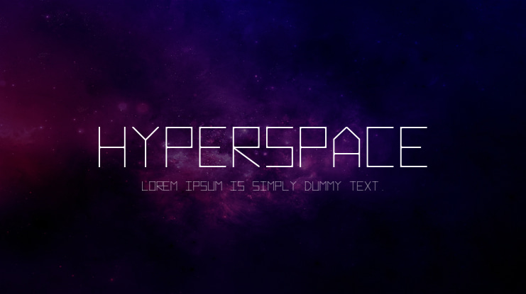 Hyperspace Font Family