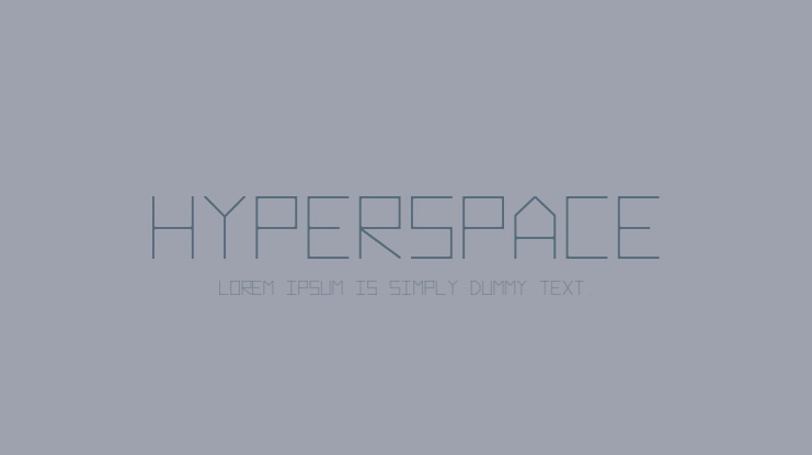 Hyperspace Font Family