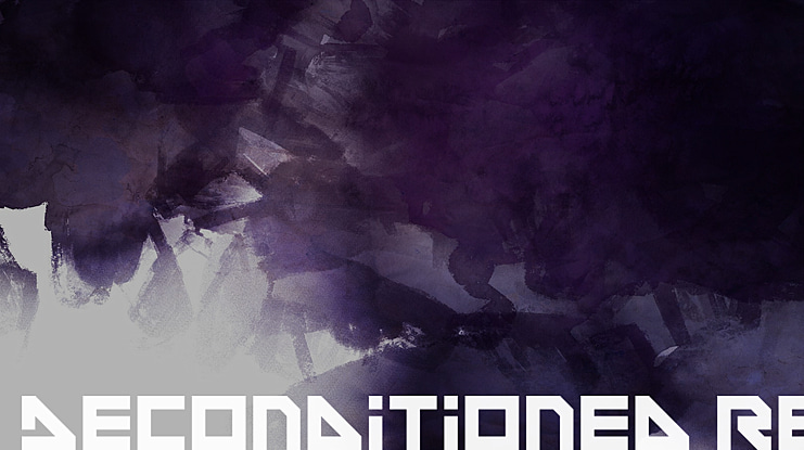 Deconditioned Reflex Font
