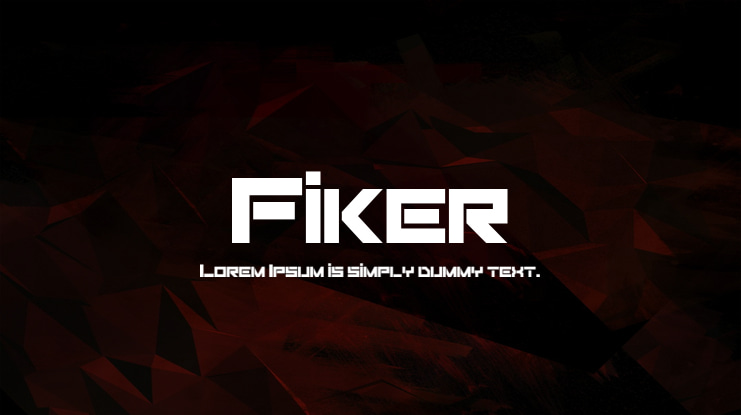Fiker Font