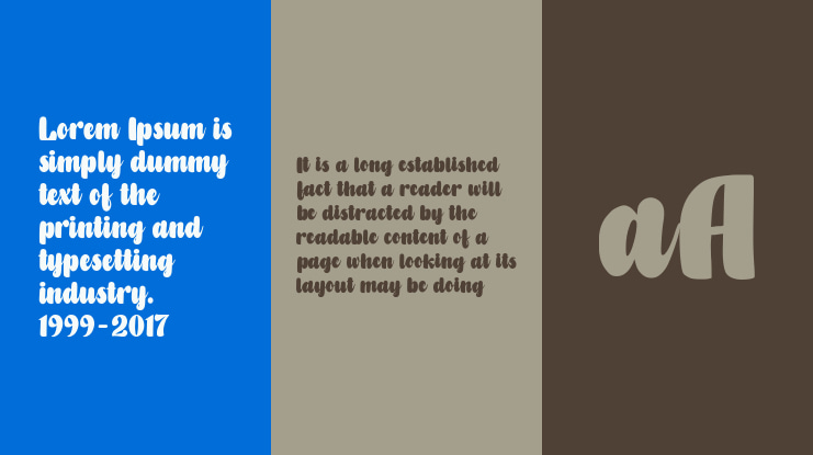 The Giant and the Mouse Font