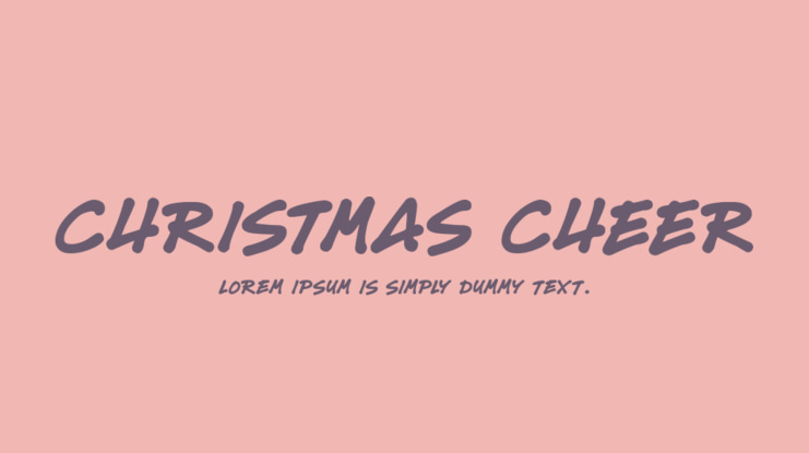 Christmas Cheer Font Family