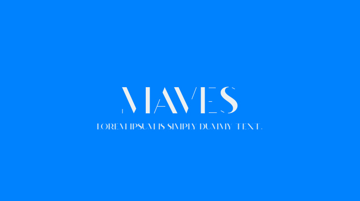 Maves Font