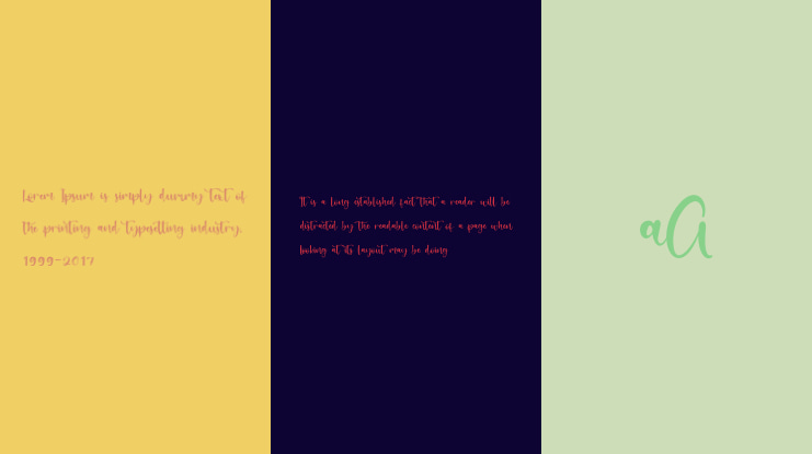 George Amstrong Font