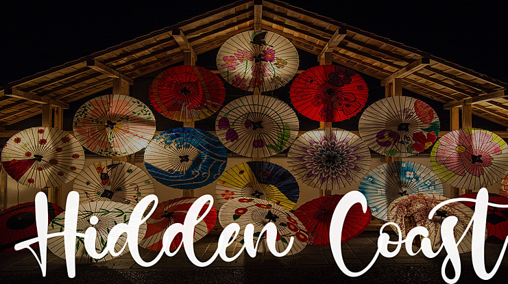 Hidden Coast Font