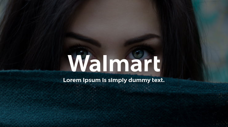 Walmart Font