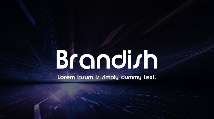 Brandish Font