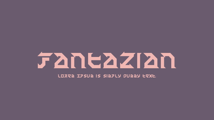 Fantazian Font Family