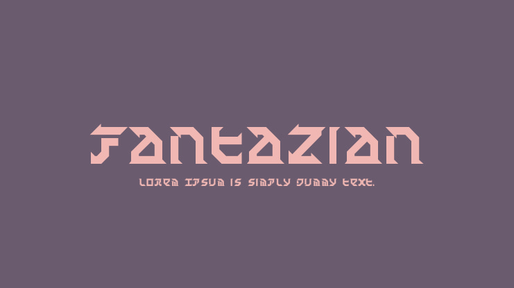 Fantazian Font Family