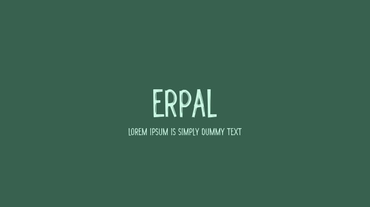 Erpal Font