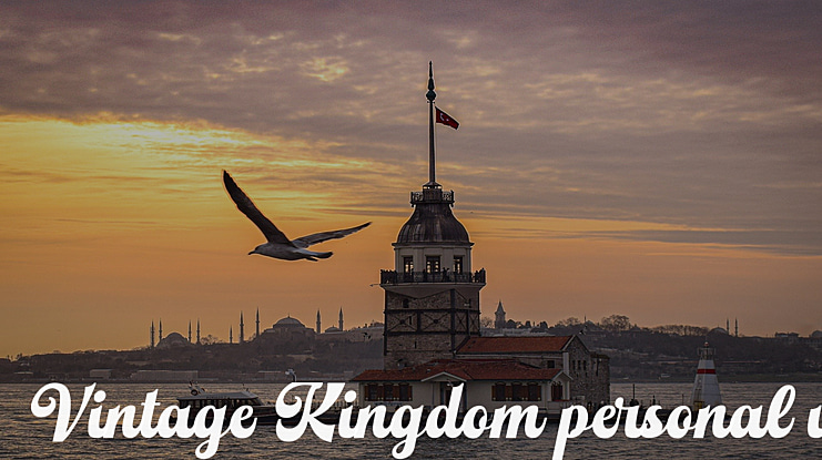 Vintage Kingdom personal use Font