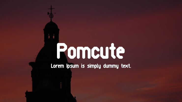 Pomcute Font