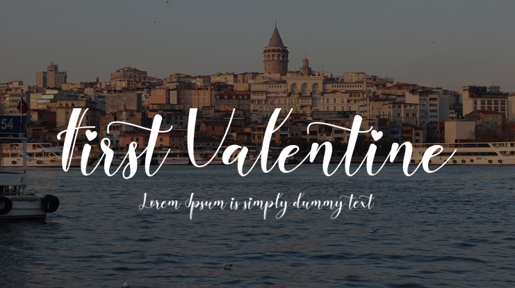First Valentine Font