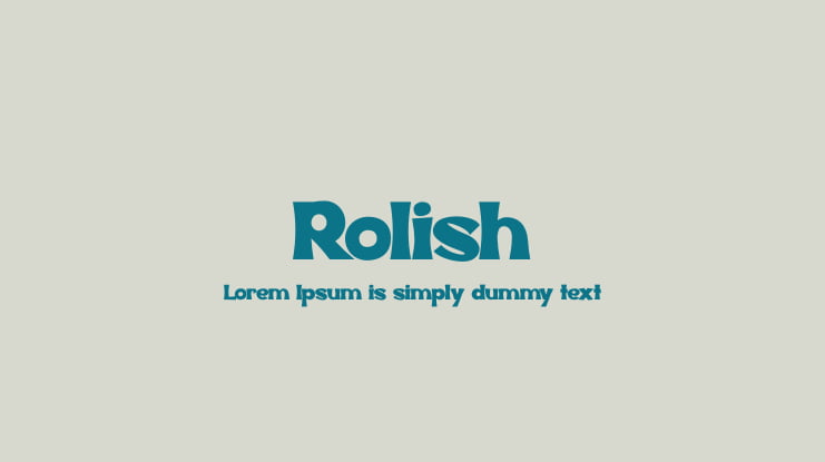 Rolish Font