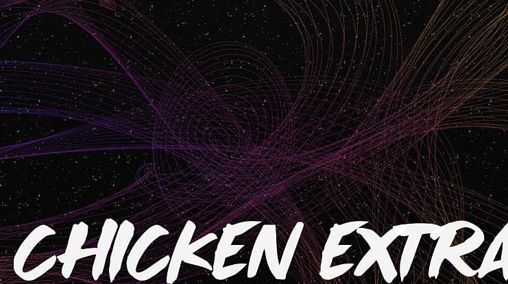 Chicken Extra Font
