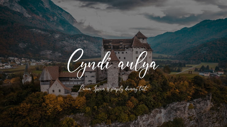 Cyndi aulya Font