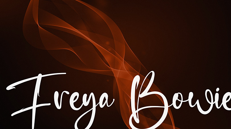 Freya Bowie Font